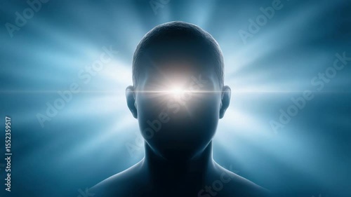 A symbolic visualization of manifesting success through the law of attraction and the power of the subconscious mind.