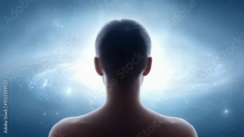 A symbolic visualization of manifesting success through the law of attraction and the power of the subconscious mind.