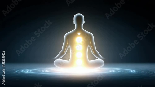 A conceptual illustration of how belief and intention manifest personal success through the law of attraction and the power of the subconscious mind.