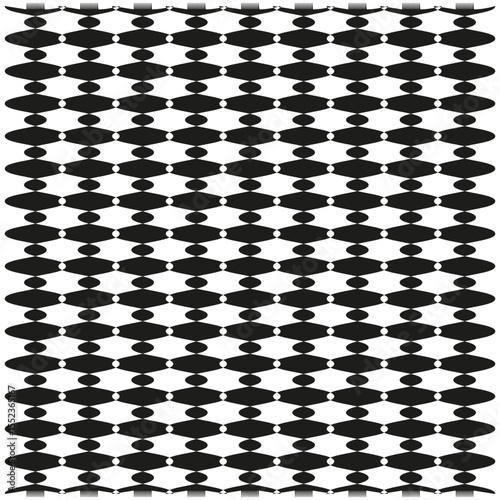Geometric grid pattern. Checkered seamless background. Abstract square texture. Vector modern design.
