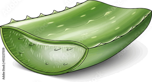 63. Aloe Vera Leaf