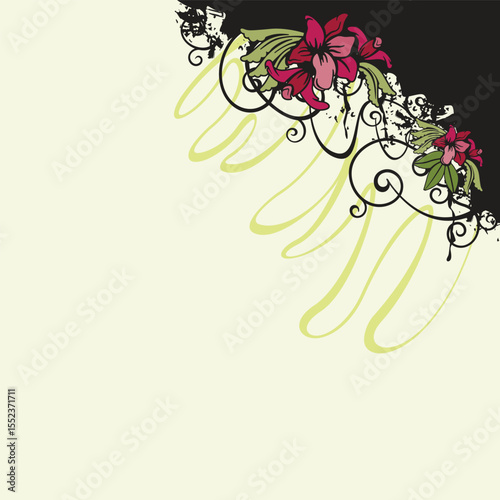 vector floral background