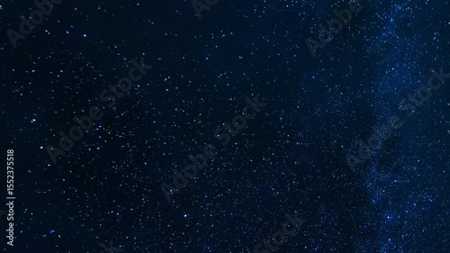 Looping seamless space backdrop with blinking star in the night sky. Shooting Stars Night Sky Motion Background,Cosmic starry sky with twinkling stars.Mesmerizing starry night sky timelapse.