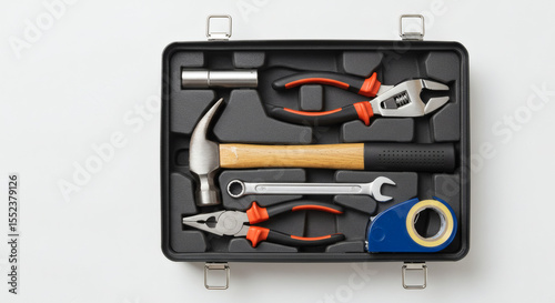 tool box with tools