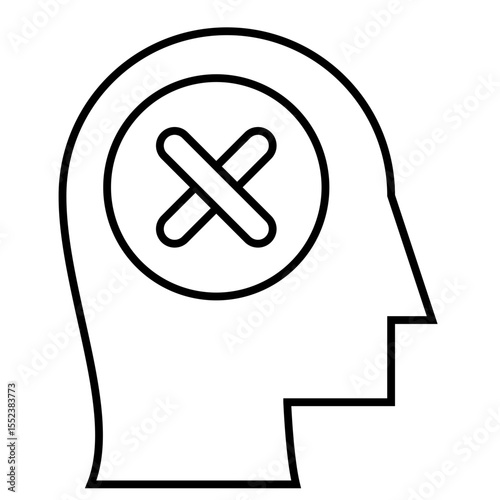 Participant Absent outline icon