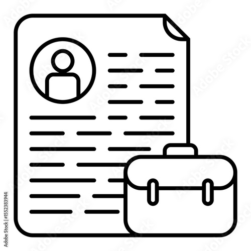 Job Document outline icon