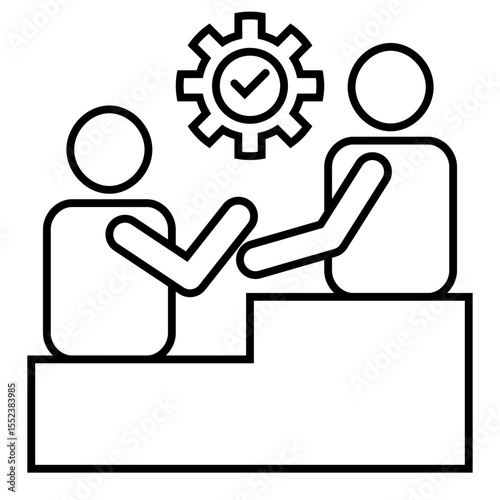 Onboarding outline icon