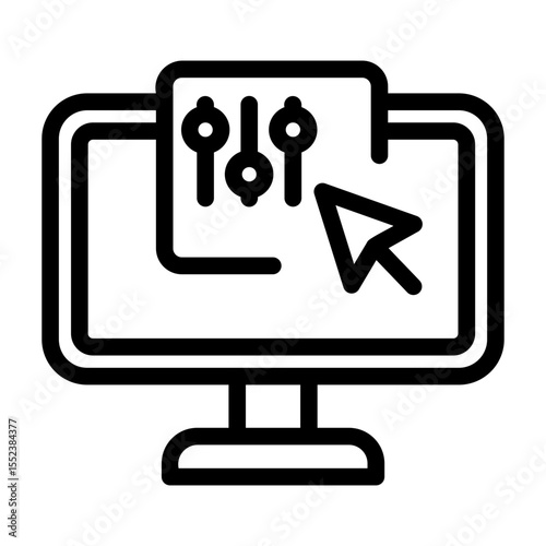 filter Line Icon