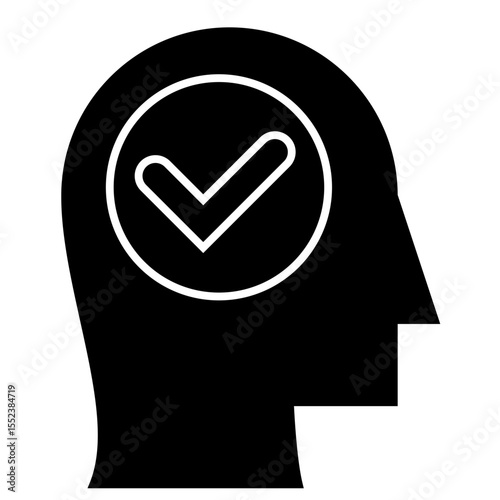 Participant Present Solid icon