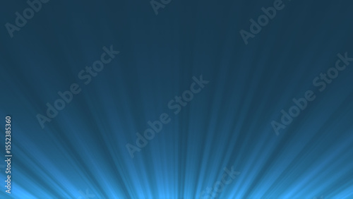 Abstract blue light burst radiant background design for digital backdrop elegant conceptual visuals