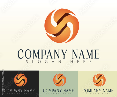 A minimalist yet impactful sphere-themed logo.