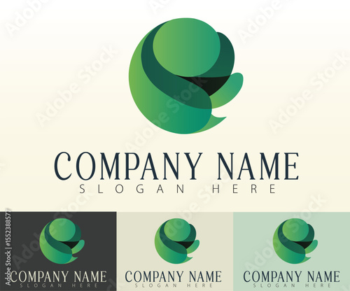 A visually striking sphere logo with a creative twist.