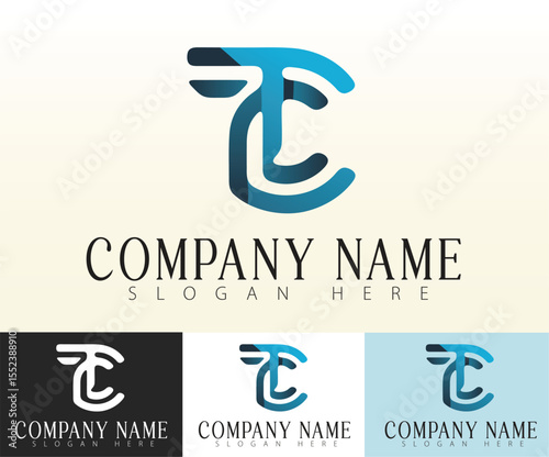 A bold yet refined approach shapes the presentation of the letters TTC.