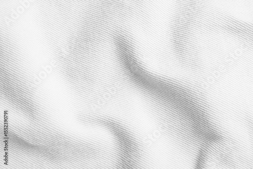 Wallpaper Mural Texture of white fabric as background, top view Torontodigital.ca