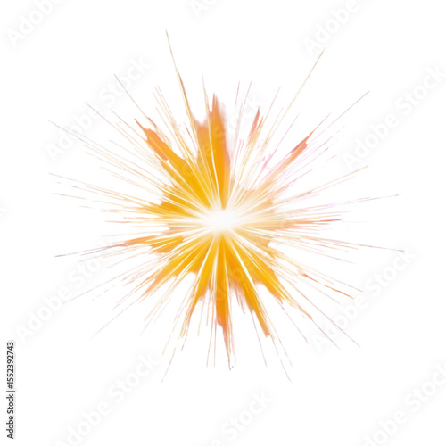 vector illustration of a explosion