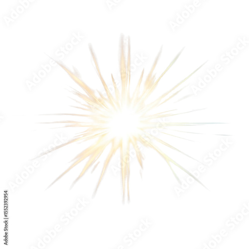 vector illustration of a sparkler