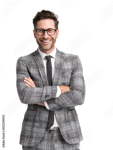 Success business manager consultant agency broker adviser transparent background.