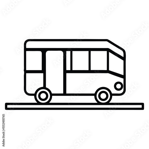 Bus station icon in comic style. Auto stop cartoon vector illustration on isolated background 