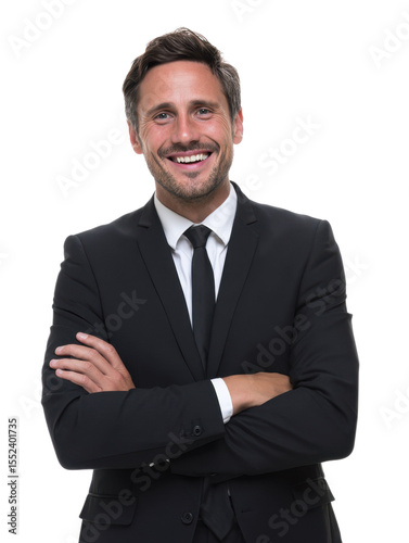 Success business manager consultant agency broker adviser transparent background.