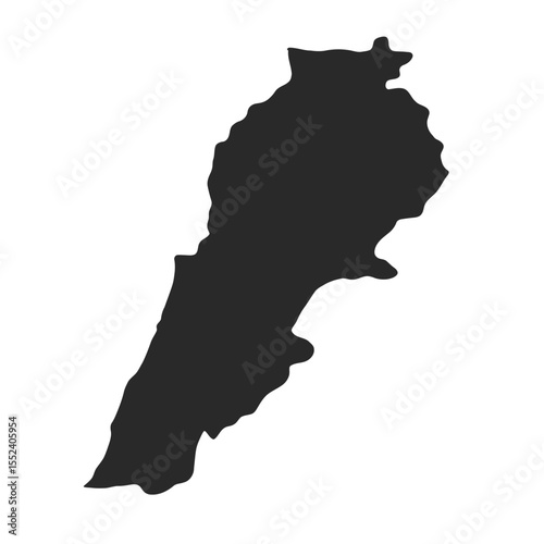map of Líbano