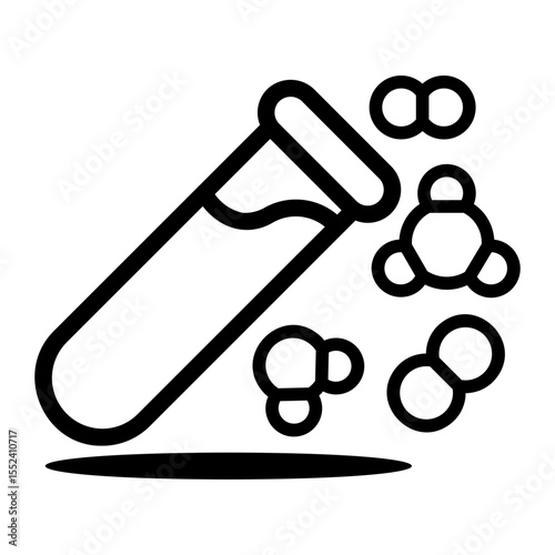 molecule Line Icon