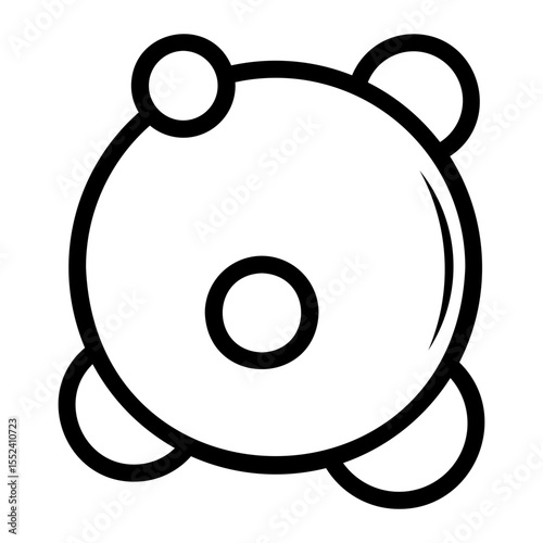 molecule Line Icon