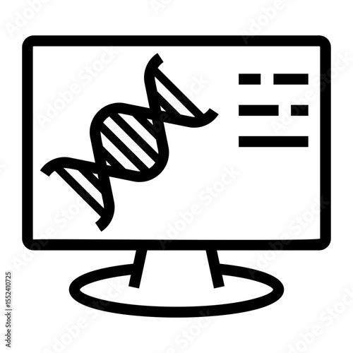 molecule Line Icon