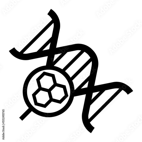 molecule Line Icon