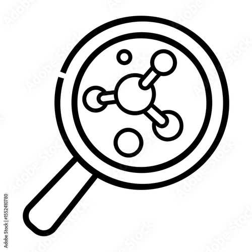 molecule Line Icon