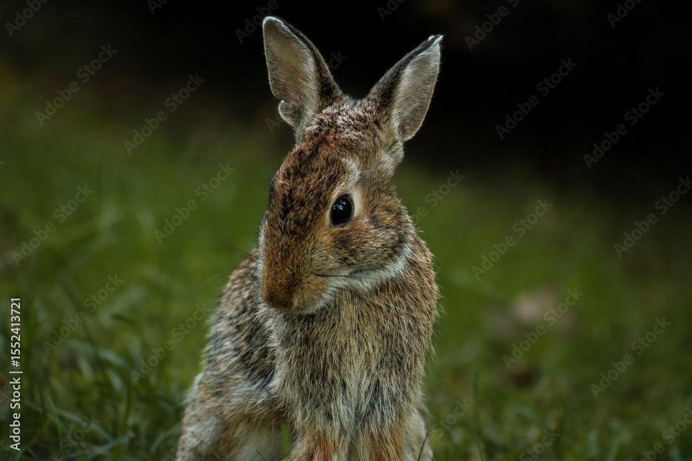 Fototapeta premium rabbit in the grass