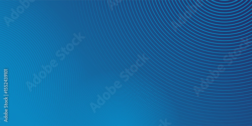 Bright blue dynamic abstract vector background with diagonal lines. 3d cover of business presentation banner for sale event night party. Fast moving soft circle wave line stripe decoration