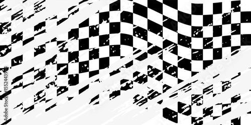 grungy style rally flag background for motor or auto sport
