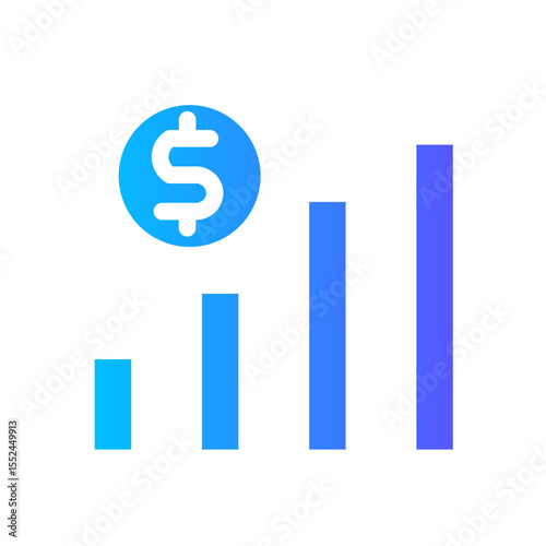 profit gradient icon