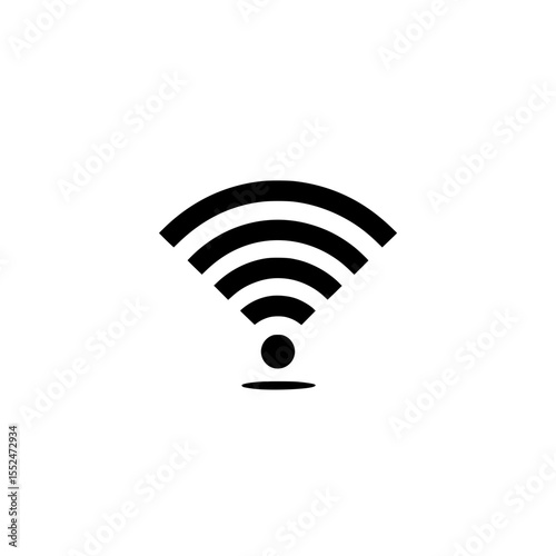 Wifi signal wireless internet connection network technology communication hotspot router antenna broadcasting icon