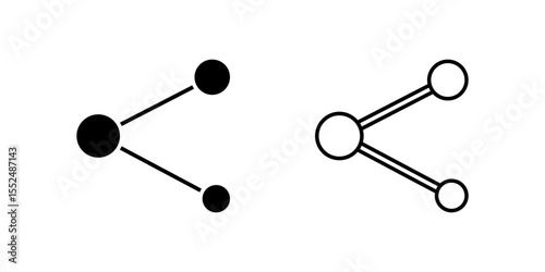 Share icon set for content sharing, networking, or communication.