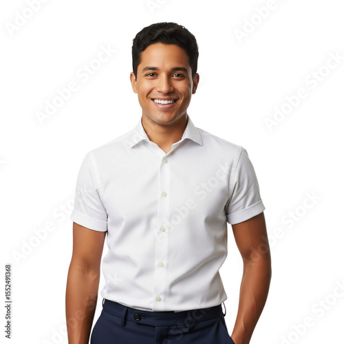 confident smiling business professional