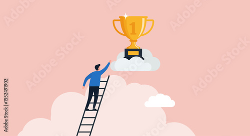 Reaching for Success Climbing the Ladder to Achieve Your Goals