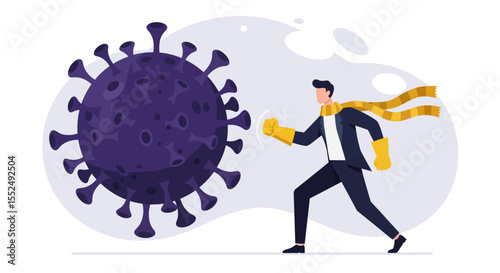 Fighting the Virus A Powerful Illustration of Resilience During Pandemic