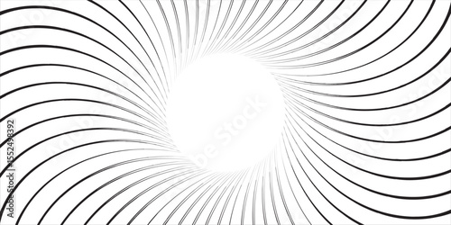 Dynamic Swirling Optical Design With Ferris Wheel-Like Pattern and Contrasting Lines