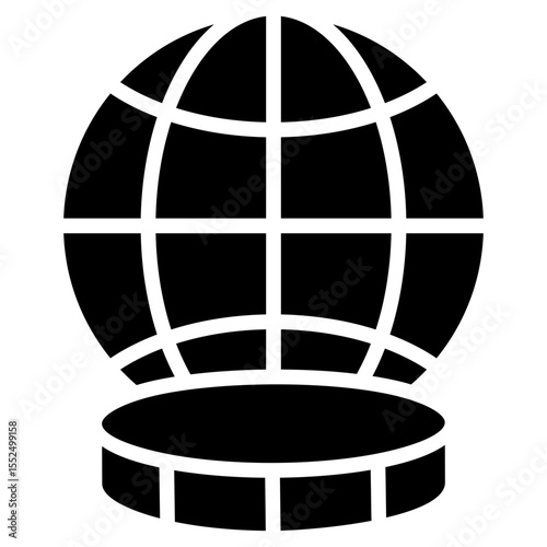 tokenization glyph icon