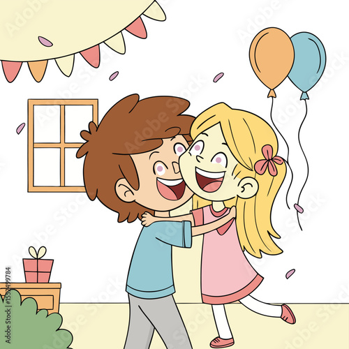 National Siblings Day Design for April 10th Holiday Celebration