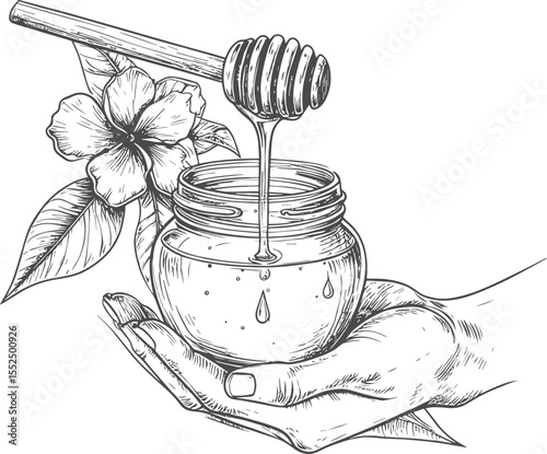 Natural Sweetness: An Artistic Ode to Honey