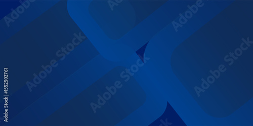 Abstract blue background with glowing geometric lines. Modern blue gradient square shape design. Futuristic technology concept. Suit for brochure, corporate, website, poster, banner, cover modern.