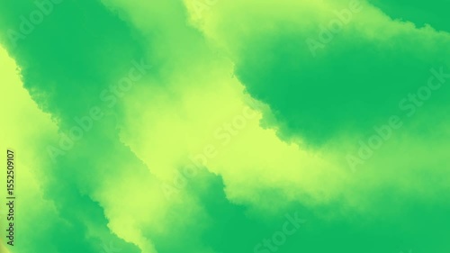 Abstract green and yellow cloudy sky suitable for nature backgrounds, environmental designs, calming concepts, and organic themes in graphic projects.