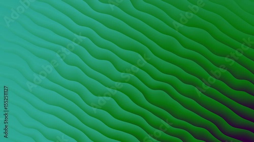 Diagonal green wavy lines resembling abstract flowing water. Suitable for nature themed designs, backgrounds, and artistic projects needing a water inspired aesthetic.