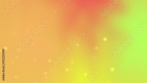 Yellow green gradient background with subtle glowing particles. Suitable for futuristic tech designs, digital art projects, and abstract backgrounds. Great for presentations.