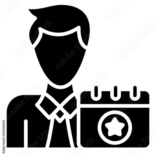 Event Planner glyph icon
