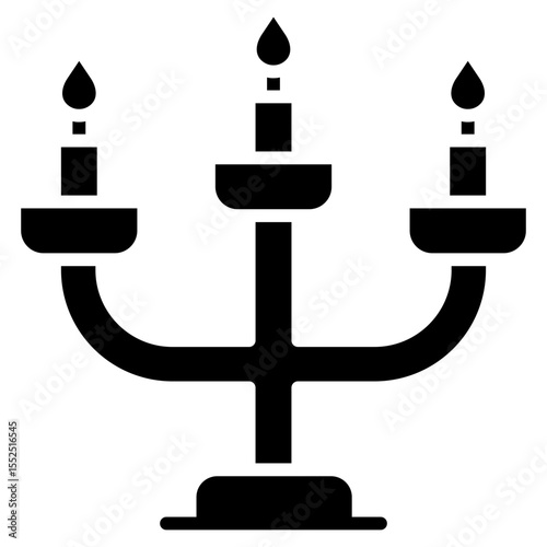 Candlestick Holder glyph icon