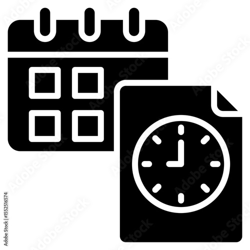 Event Analytics glyph icon