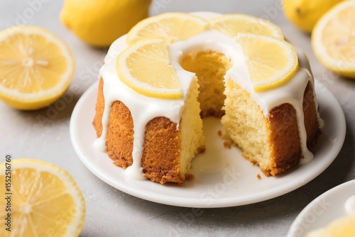 Lemon yogurt cake